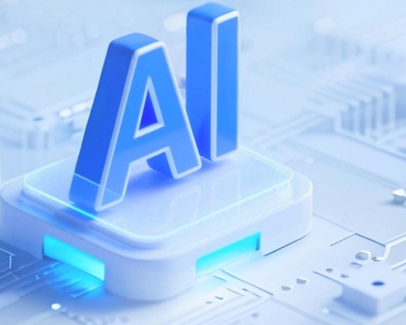 AI 基础平台的能力与资源结构视觉图