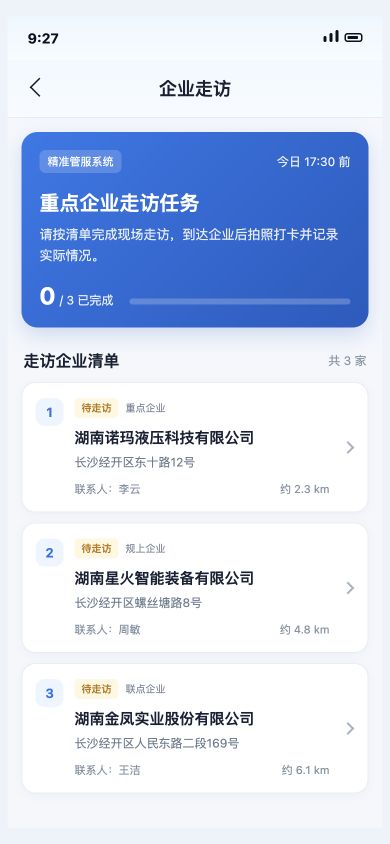 02 / 企业清单